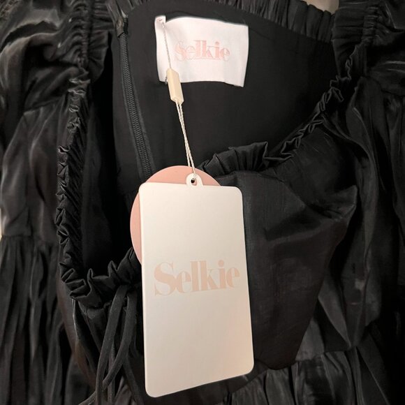 NWT Selkie Caviar Bebe Seashell Dress - Black, Size 5X, NWT (Plus Size) - Picture 9 of 11